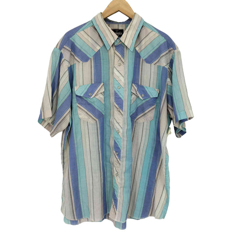 ラングラー Wrangler 半袖ウエスタンシャツ メンズ