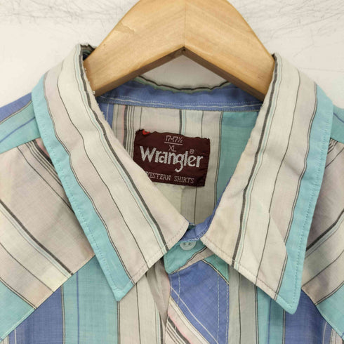 ラングラー Wrangler 半袖ウエスタンシャツ メンズ