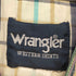 ラングラー Wrangler マドラスチェック 半袖ウエスタンシャツ メンズ