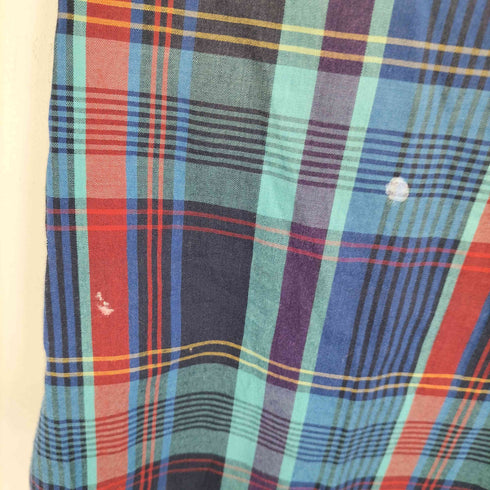 fly cattleman オンブレチェック ウエスタンシャツ メンズ import:XL