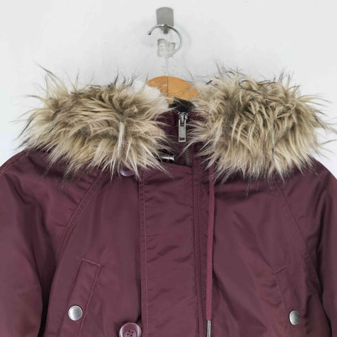アメリカンイーグル AMERICAN EAGLE ファー付き モッズコート メンズ import:S