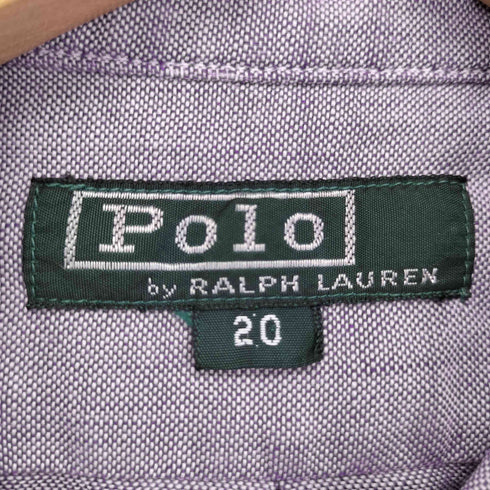 ポロバイラルフローレン Polo by RALPH LAUREN ボタンダウンシャツ メンズ 20