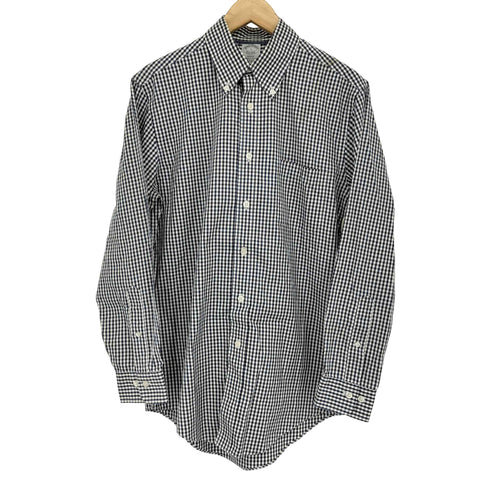 ブルックスブラザーズ BROOKS BROTHERS regent ボタンダウン ギンガムチェックシャツ メンズ import:S