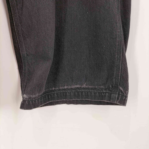 ブラックスキャンダルヨウジヤマモト BLACK Scandal Yohji Yamamoto 2022AW BLACK DENIM PAINTER PANTS メンズ JPN:3