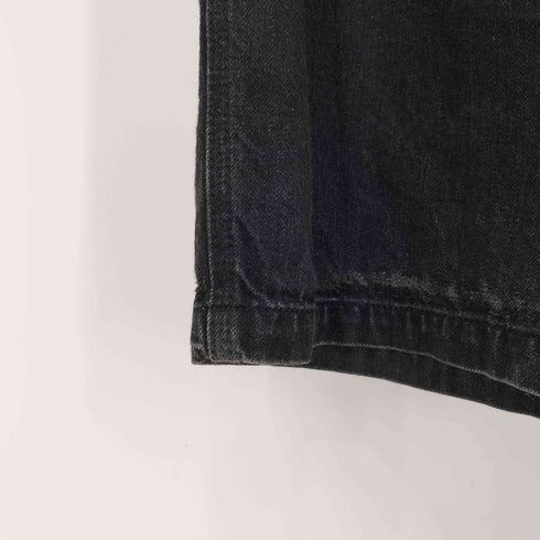 ブラックスキャンダルヨウジヤマモト BLACK Scandal Yohji Yamamoto 2022AW BLACK DENIM PAINTER PANTS メンズ JPN:3