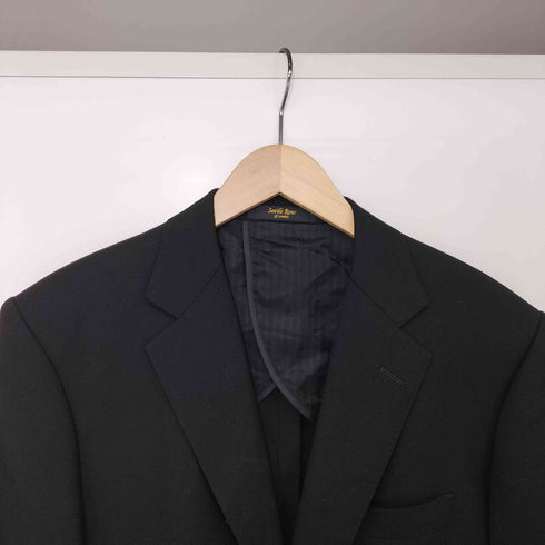サヴィルロウ SAVILE ROW ウール100 2B 背抜き テーラードジャケット メンズ 92-80-170