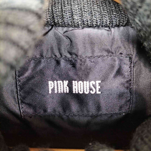 ピンクハウス PINK HOUSE Y2K ラクーンファー キルティング ダウン ジャケット レディース JPN:M