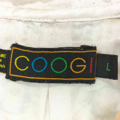 クージー COOGI 刺繍入り 半袖パーカー レディース JPN:L