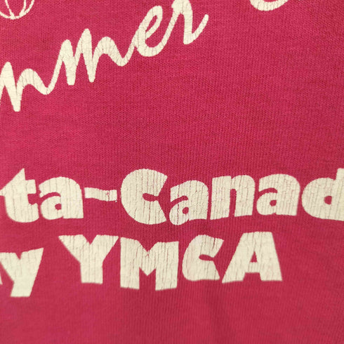 スクリーンスターズ SCREEN STARS USA製 ymca シングルステッチ プリントカットソー レディース import:S