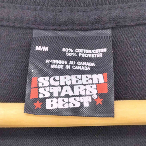 スクリーンスターズ SCREEN STARS USA製 シングルステッチ プリントカットソー メンズ import:M