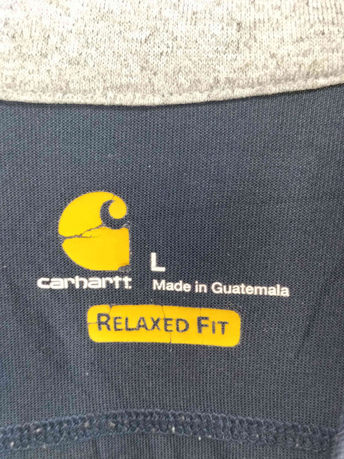 カーハート Carhartt ハーフジップストレッチカットソー メンズ import:L