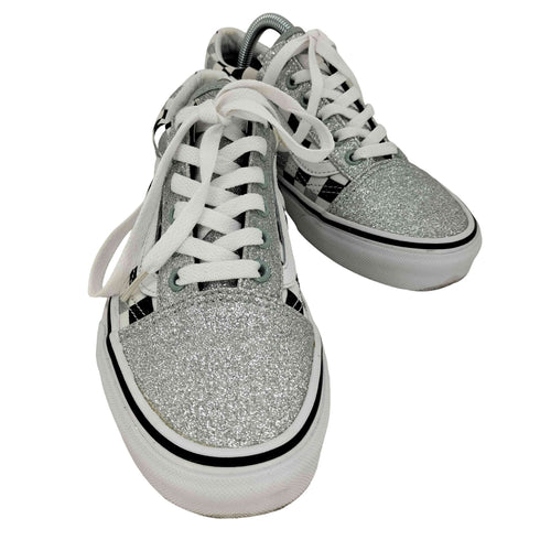 バンズ VANS オールドスクール グリッターチェッカー レディース JPN:23