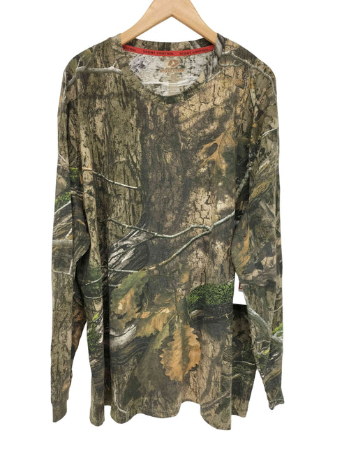 mossy oak リアルツリーカモ ロングカットソー メンズ 2XL