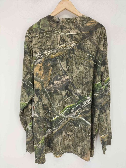 mossy oak リアルツリーカモ ロングカットソー メンズ 2XL