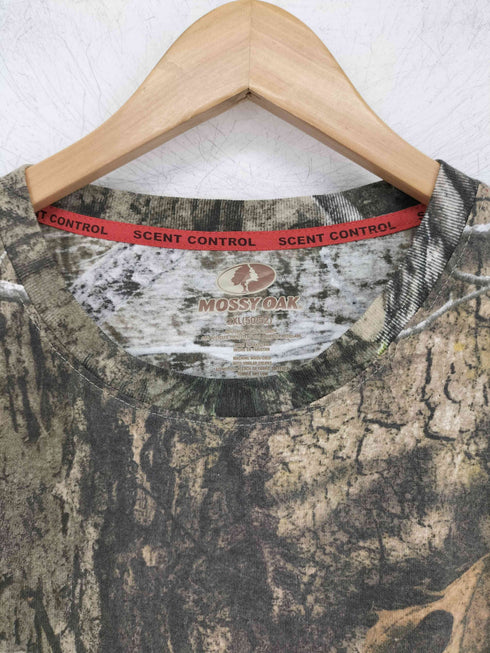 mossy oak リアルツリーカモ ロングカットソー メンズ 2XL