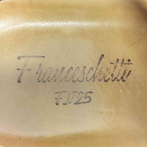 フランチェスケッティ FRANCESCHETTI レザースニーカー メンズ