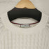 トミーヒルフィガー TOMMY HILFIGER 刺繍ロゴ ケーブルニット レディース M