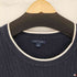 トミーヒルフィガー TOMMY HILFIGER 刺繍ロゴ ケーブルニット レディース M