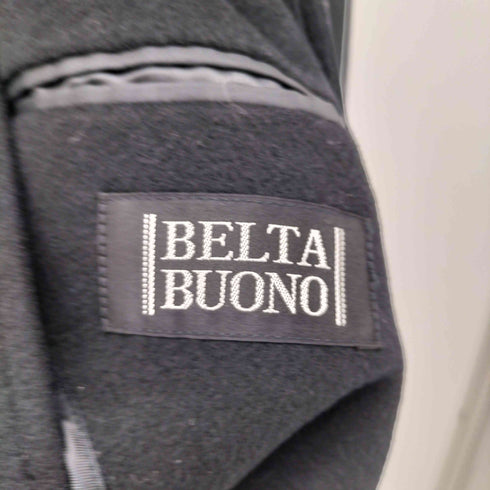ベルタボーノ BELTA BUONO ウールカシミヤ ステンカラーコート ロングコート メンズ import:M