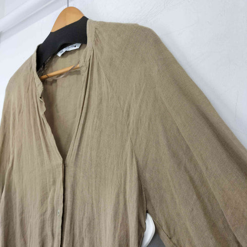 ザラ ZARA リネン100 ワンピース レディース import:M