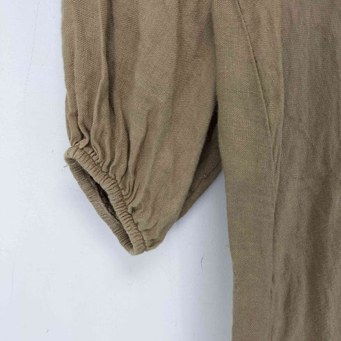ザラ ZARA リネン100 ワンピース レディース import:M