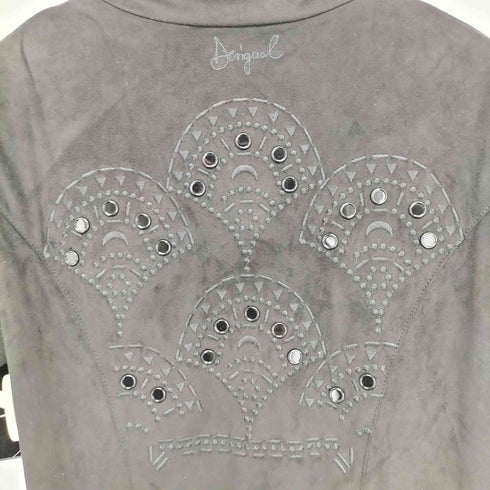 デシグアル Desigual スタッズ ウーブンコート レディース EUR:38