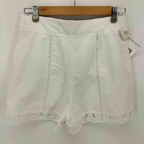 ザラ ZARA ギピュールレースショーツ レディース import:M