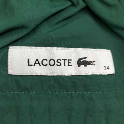 ラコステ LACOSTE リサイクルポリエステルトラックパンツ メンズ 34