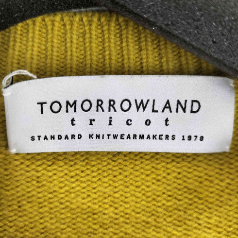 トゥモローランドトリコ TOMORROWLAND tricot スーパーファイン ラムウール クルーネック プルオーバー ニット メンズ JPN:S