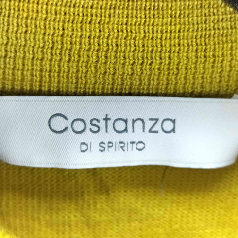 COSTANZA イタリア製 ウールニットポロ メンズ 46