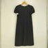 アニエスベー agnes b. PARIS バックダーツ パフスリーブ Vネック ミディ ワンピース レディース JPN:40