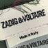 ザディグエヴォルテール ZADIG&VOLTAIRE イタリア製 モダール 総柄 大判 ストール レディース