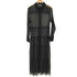 ザラ ZARA ドット柄 シフォンシャツワンピース レディース import:M