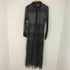 ザラ ZARA ドット柄 シフォンシャツワンピース レディース import:M