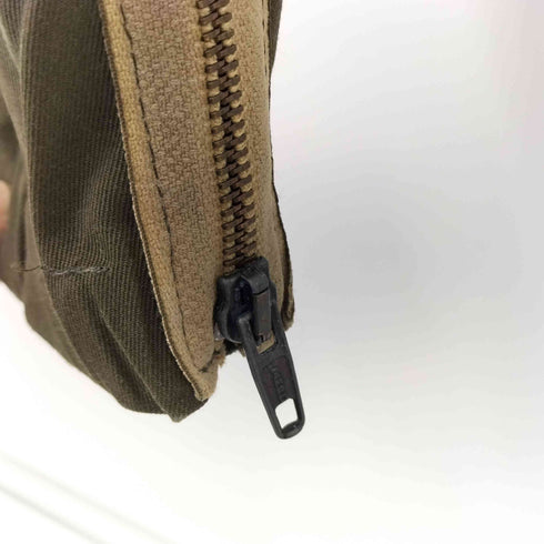 80-90s ITALIAN ARMY イタリア軍 lampoジップ タック ボタンフライ コンバットパンツ メンズ
