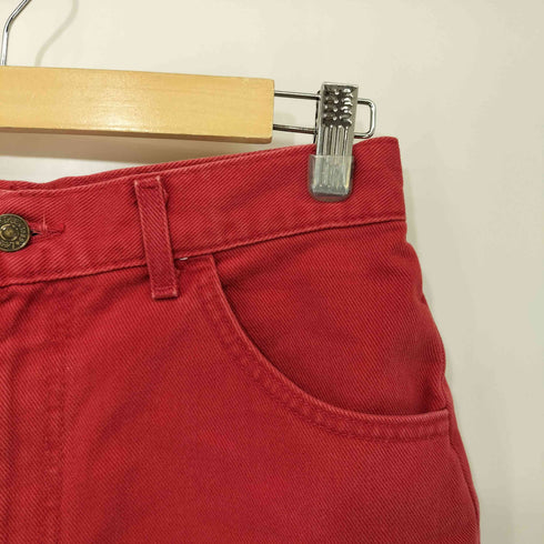 リー Lee 80s USA製 カラー デニムハーフパンツ ジョーツ レディース 12 PET.
