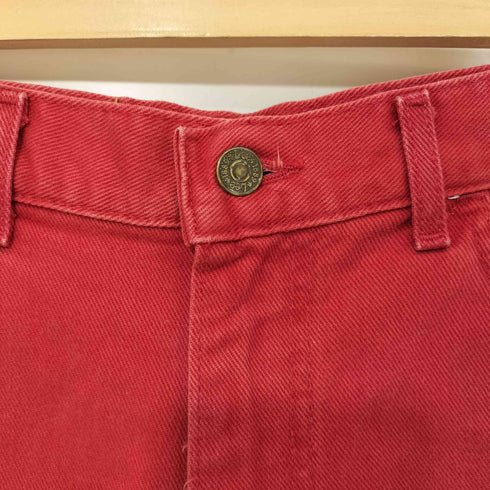 リー Lee 80s USA製 カラー デニムハーフパンツ ジョーツ レディース 12 PET.