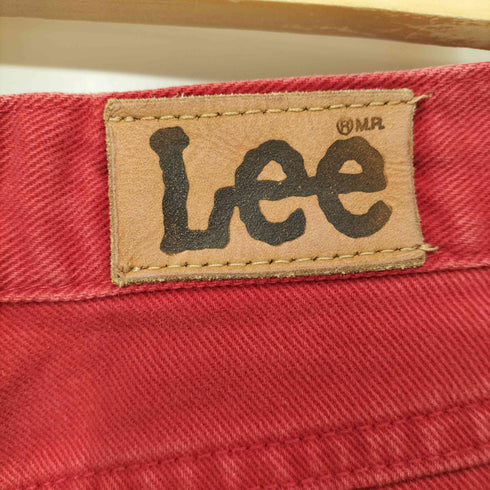 リー Lee 80s USA製 カラー デニムハーフパンツ ジョーツ レディース 12 PET.