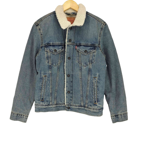 リーバイス Levis SHERPA TRUCKER JKT TYPE3 シェルパ トラッカーデニムジャケット メンズ S