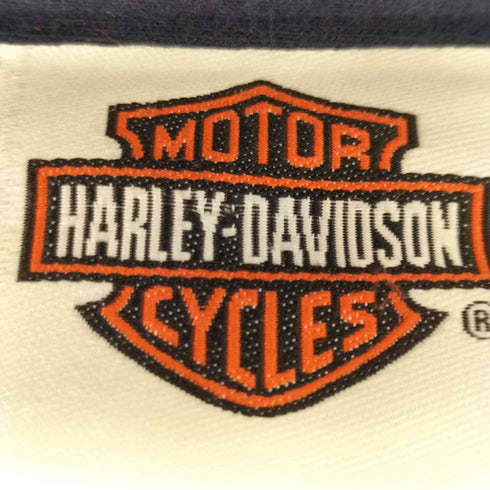 ハーレーダビッドソン HARLEY-DAVIDSON 00S Hanes BEEFY T 両面プリント S/S Tシャツ メンズ import:L