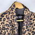 ザラ ZARA レオパード ダブル テーラードジャケット レディース import:M