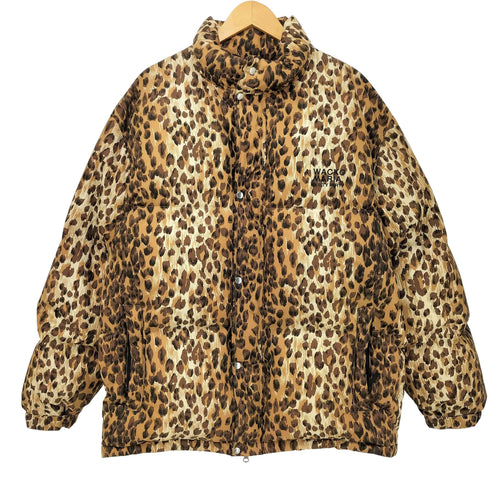 ワコマリア WACKO MARIA 25AW LEOPARD DOWN JACKET メンズ JPN:L