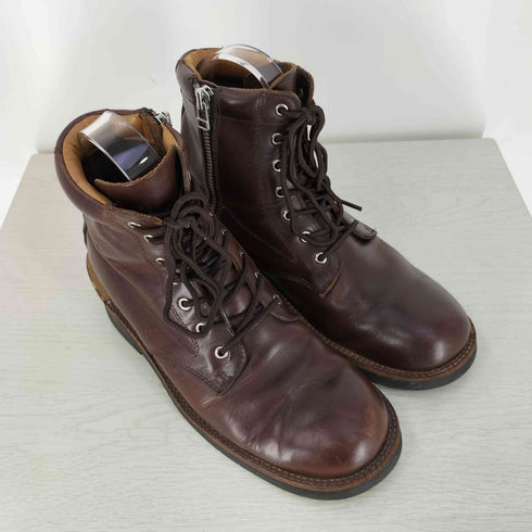 スローウェアライオン SLOW WEAR LION オイルドレザープレーンMIDブーツ メンズ M