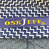 OSKJEFF 総柄 シングルブレスト テーラード ジャケット メンズ
