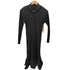 プリーツプリーズイッセイミヤケ PLEATS PLEASE ISSEY MIYAKE 02AW 異素材切替 プリーツ ロングカーディガン レディース JPN:2