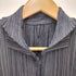 プリーツプリーズイッセイミヤケ PLEATS PLEASE ISSEY MIYAKE 02AW 異素材切替 プリーツ ロングカーディガン レディース JPN:2