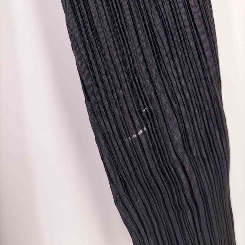 プリーツプリーズイッセイミヤケ PLEATS PLEASE ISSEY MIYAKE 02AW 異素材切替 プリーツ ロングカーディガン レディース JPN:2