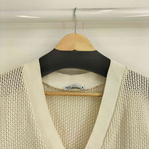 ザラ ZARA オーバーサイズジャカードベスト レディース JPN:S