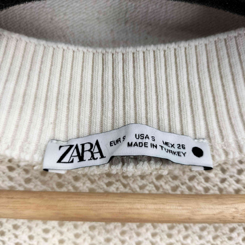 ザラ ZARA オーバーサイズジャカードベスト レディース JPN:S