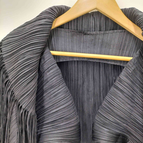 プリーツプリーズイッセイミヤケ PLEATS PLEASE ISSEY MIYAKE 04SS フリンジデザイン プリーツボレロ レディース JPN:3